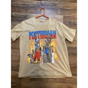 Post Human Oversized BaggyShort Sleeve Men’s Street Wear T Shirt Size Medium *A3